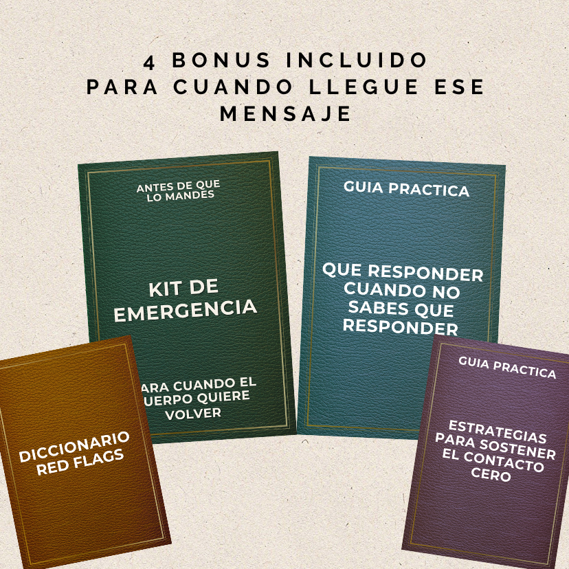 Guía para entender por qué no podés soltar + 4 bonus