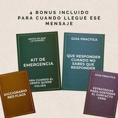 Guía para entender por qué no podés soltar + 4 bonus